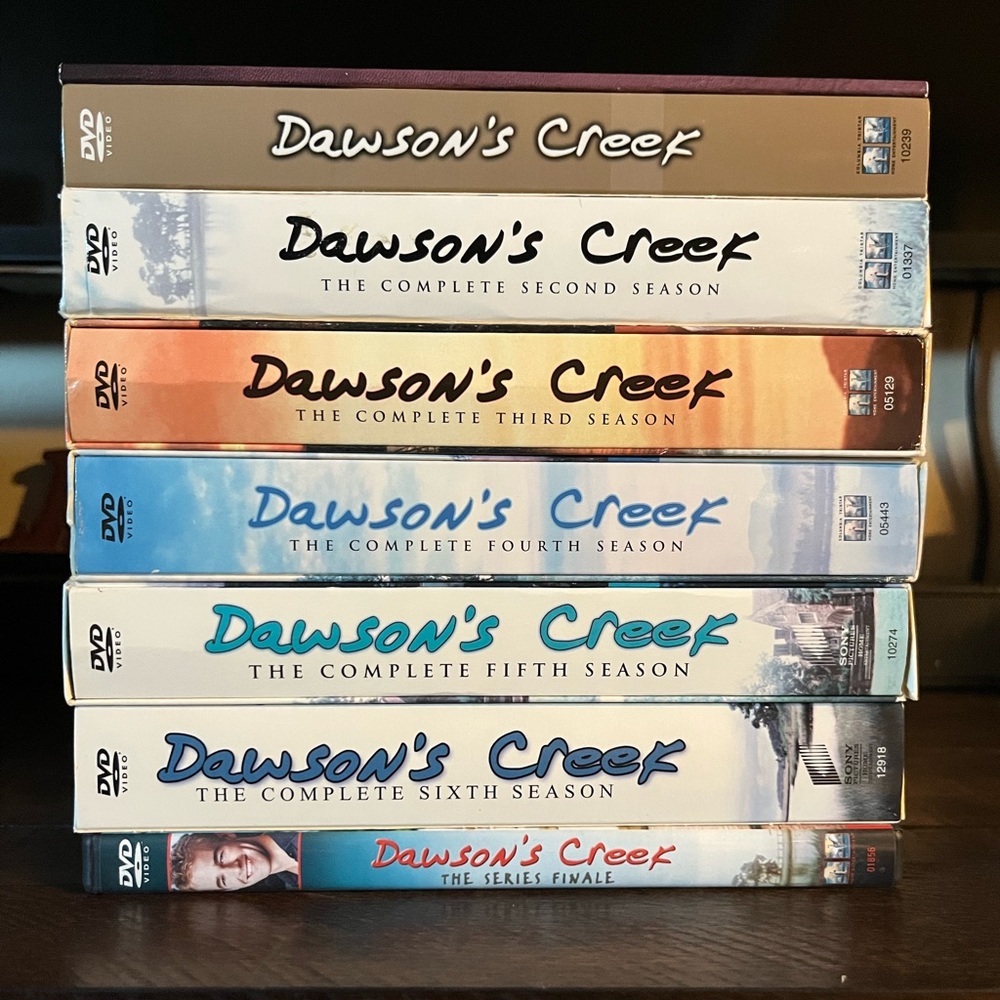 Dawson’s Creek complete DVD series seasons 1-6 plus finale series and booklet